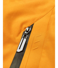 Športová pánska bunda s kapucňou MODA2111 žltá