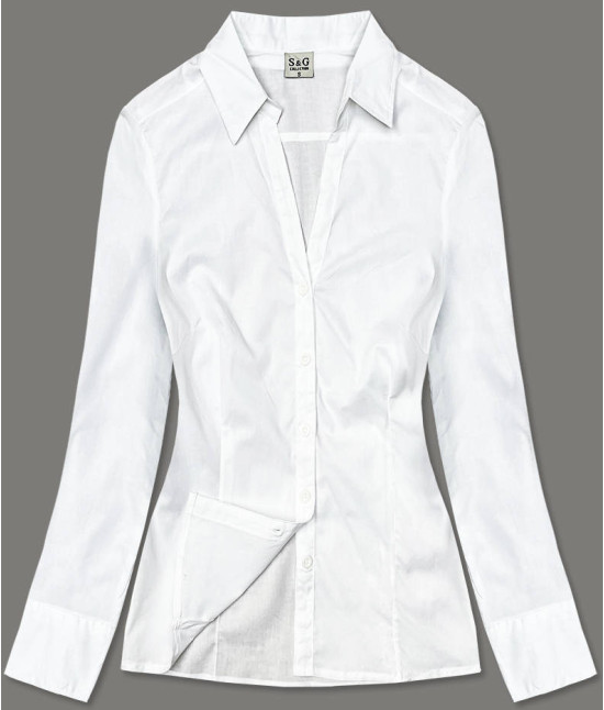Dámska elegantná košeľa MODA0818 biela