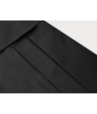 Dámsky minimalistický kabát MODA758 čierny