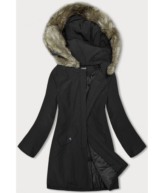 Dámsky zimný kabát MODAR45 čierny