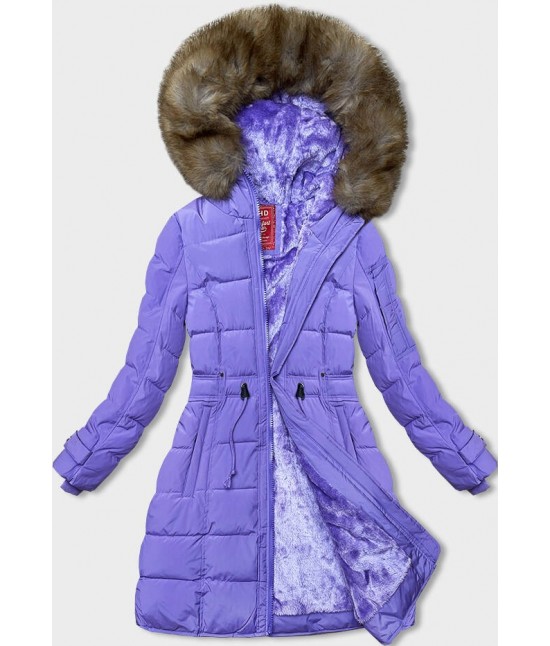 Dámska zimná bunda MODA3063 fialová