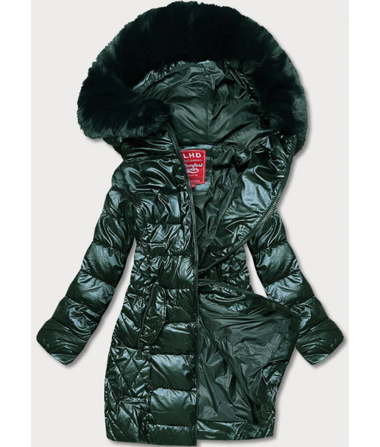 Dámska zimná bunda MODAM028 zelena