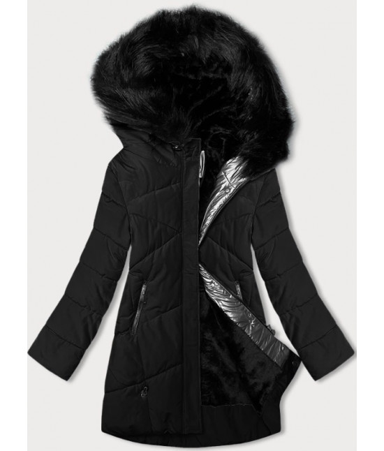Dámska zimná bunda MODA715 čierna