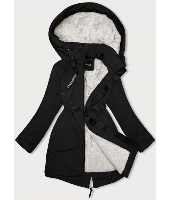 Damská zimná bunda MODA3832 čierna