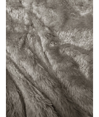 Zimowa kurtka damska z futrzaną podszewką beżowa S'west (B8206-46)