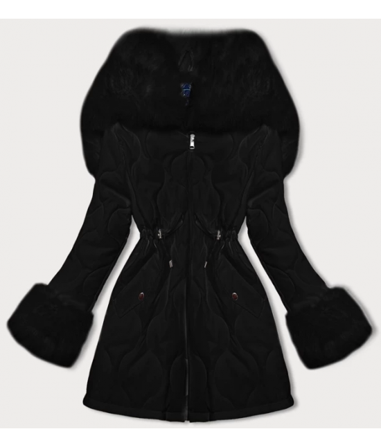 Dámska zimná bunda MODA3091 čierna