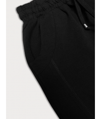 Dámske nohavice typu chino MODA3589 čierne