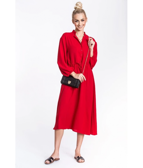 Dámske šaty MODA2118 červené