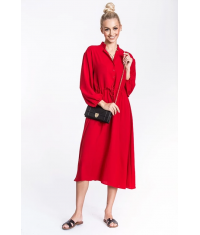 Dámske šaty MODA2118 červené