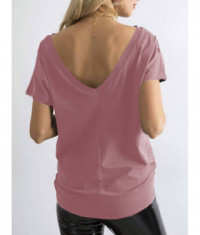 Dámske tričko MODA4662 ružové