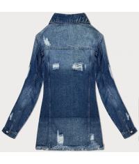 dlha-damska-jeansova-bunda-moda7110-modra