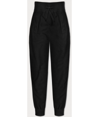Cienkie spodnie dresowe czarne (CK03-3)