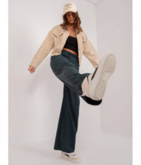 Dámska jeansová bunda oversize MODA3968 béžová