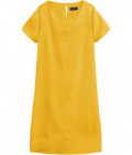 Dámske letné šaty MODA435 žlté