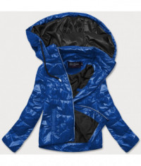 Dámska jarná bunda MODA2005BIG modrá