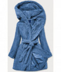 Dámsky kabát MODA229 modrý