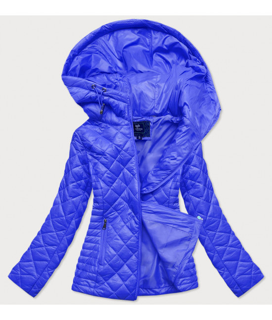 Prešívaná dámska jesenná bunda MODALY-01 modrá