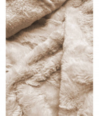 Dámska lesklá zimná bunda MODA674 khaki