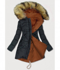 damska-obojstranna-zimna-bunda-moda136-karamelovo-cierna