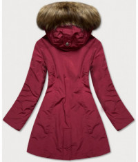 damska-zimna-bunda-moda1309-cervena