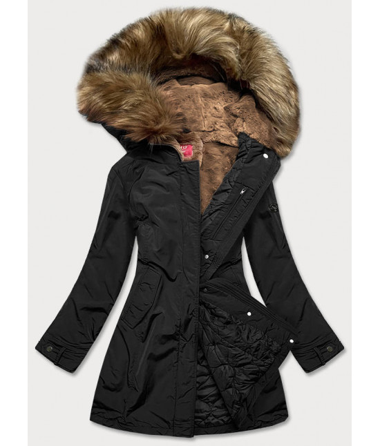 Dámska zimná bunda MODA1309 čierna