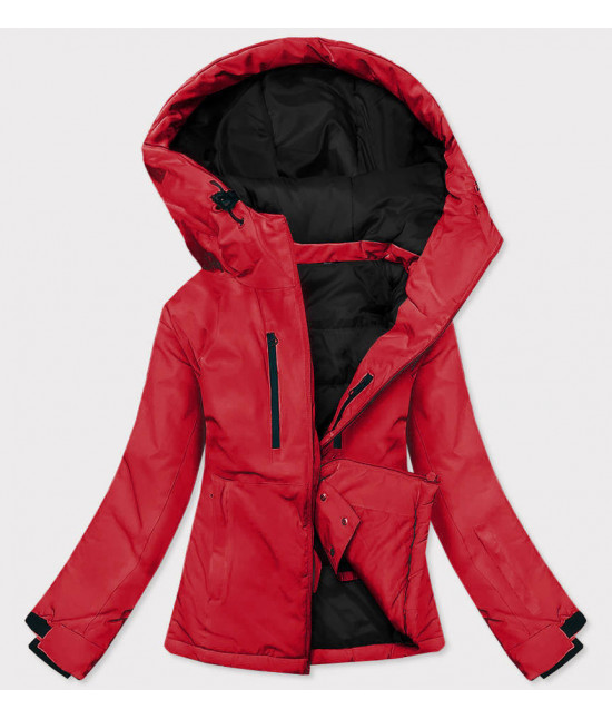 Dámska lyžiarska zimná bunda MODA012 červená
