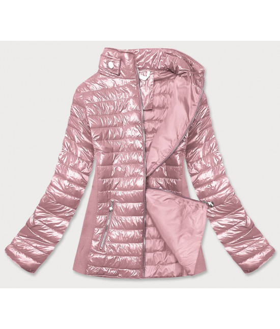 Dámska jarná bunda MODA7210 ružová