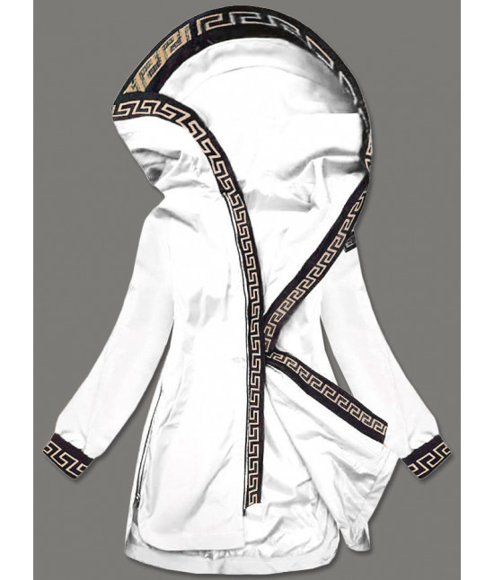 Dámska jarná bunda MODA8017 biela