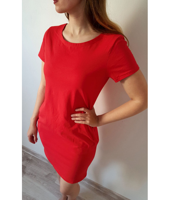 Dámske letné šaty MODA314 červené