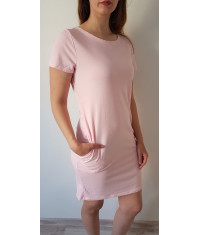 Dámske letné šaty MODA314 ružové
