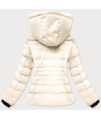 Dámska krátka zimná bunda MODA769 biela