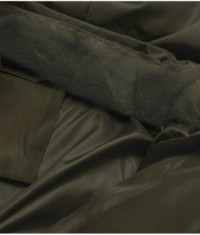 Dámska krátka zimná bunda MODA769 army