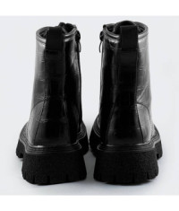 Dámske členkové topánky MODA9897 čierne