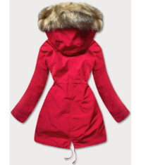 Dámska zimná bunda MODA629 červená