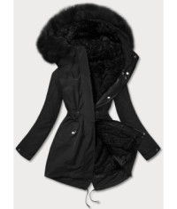 Dámska zimná bunda MODA629 čierna