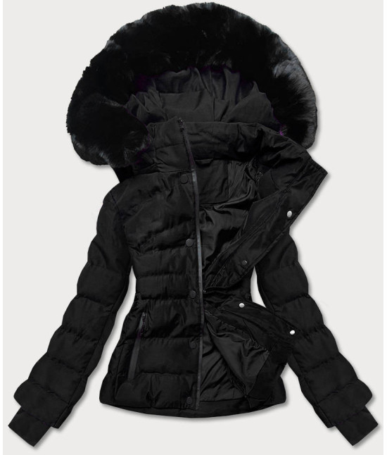 Dámska krátka zimná bunda MODA770 čierna