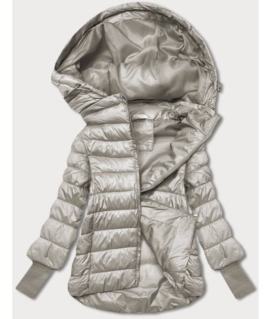 Dámska zimná bunda MODA6636 béžová