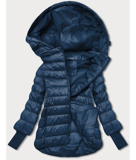 Dámska zimná bunda MODA6636 tmavomodrá