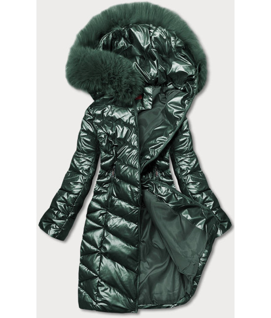 Dámska zimná bunda MODA037 zelená