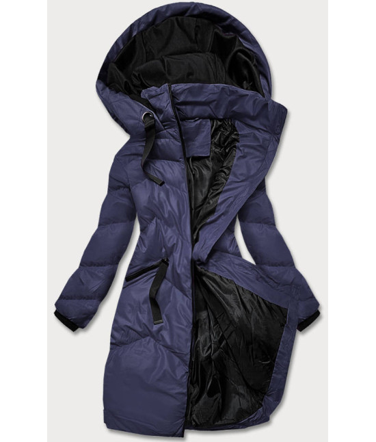 Dámska zimná bunda MODAM733 tmavomodrá