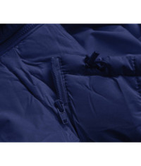 Dámska vesta s kapucňou MODA720 modrá