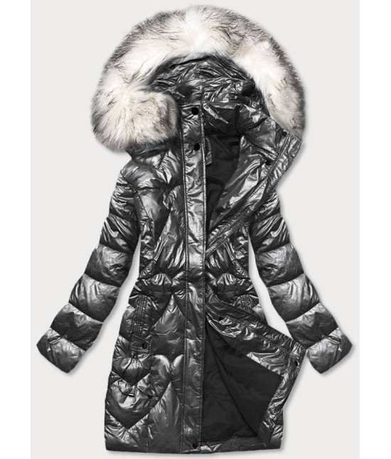 Dámska zimná bunda MODA9051 čierna