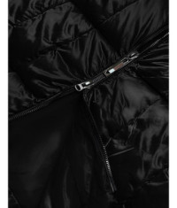 Dámska metalická bunda MODA8073 čierna