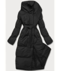 Dámska zimná listová bunda MODA737 čierna