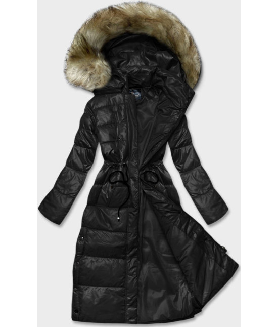 Ľahká dámska zimná bunda MODA201 čierna