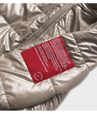 Dámska jesenná bunda MODA8030 béžová